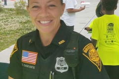 Bridgeport Police Officer - all smiles!