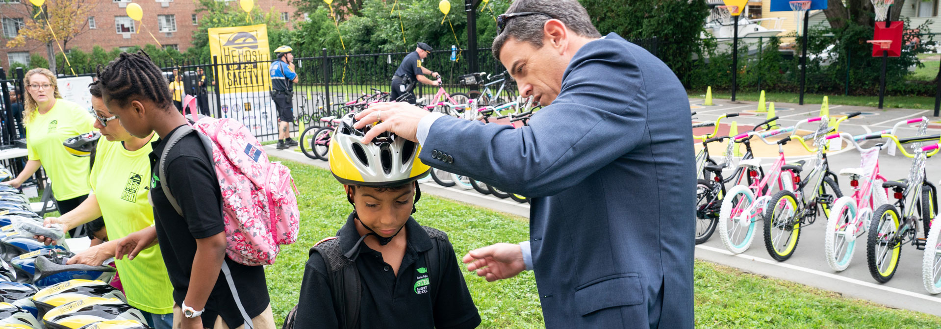 Keith Trantolo at Heads Up for Safety Event